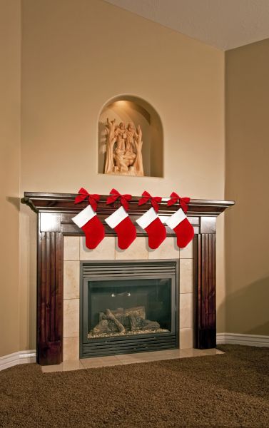 Mantel Staining Treatment